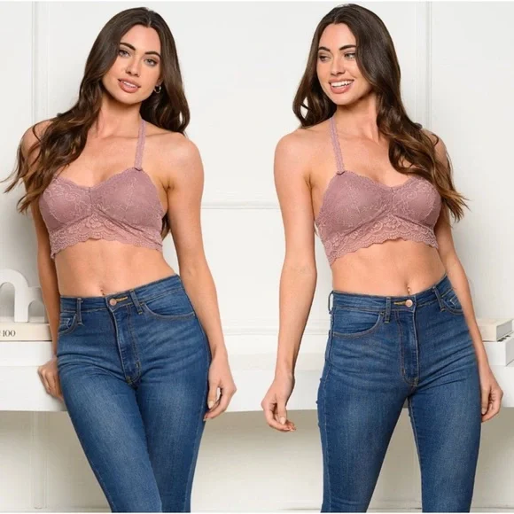 1 LEFT! Amazing Quality Beautiful Comfortable Sexy Women's Padded Bralette - Picture 4 of 8